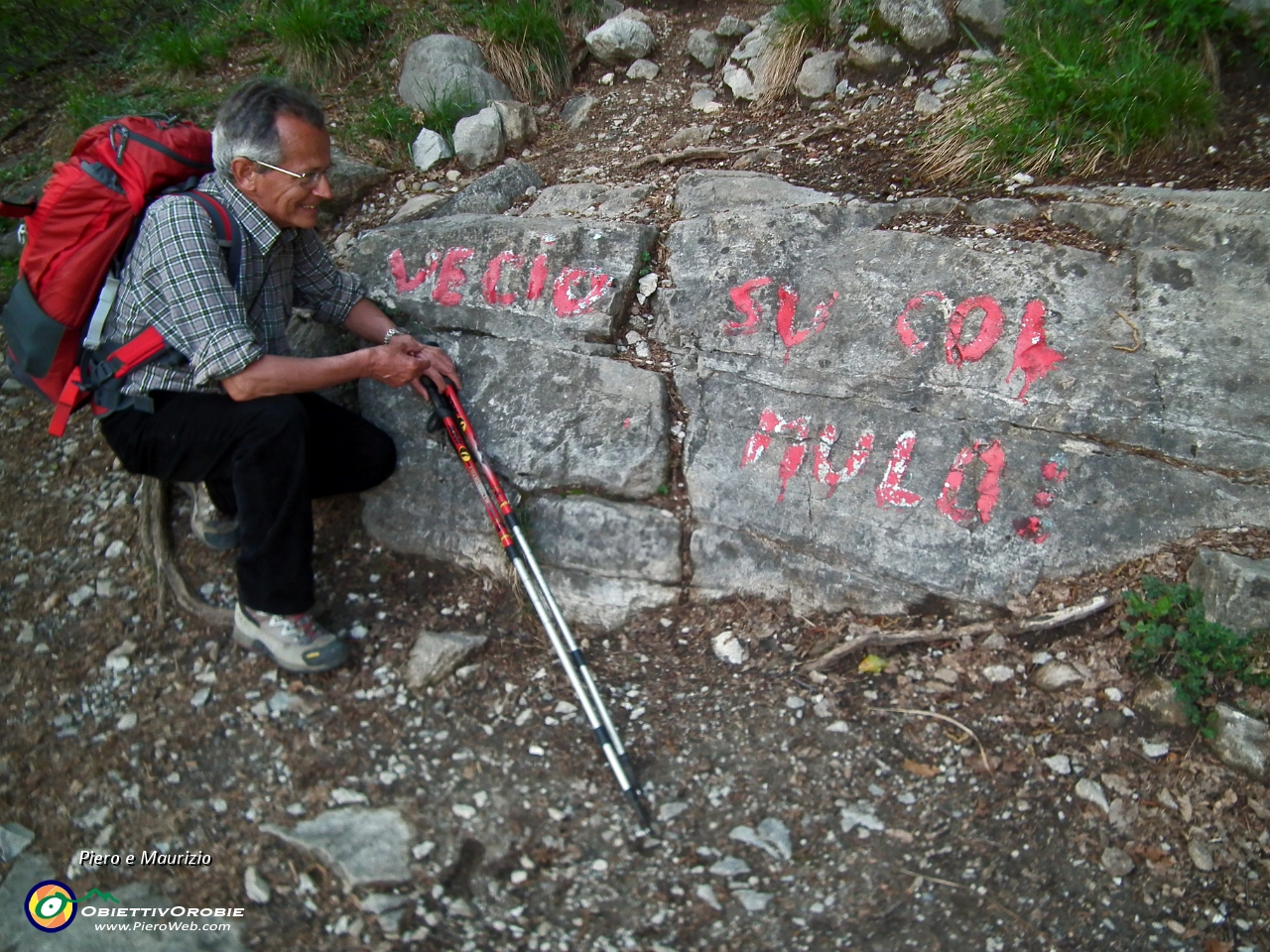 85 Vecio, su col mulo !.JPG